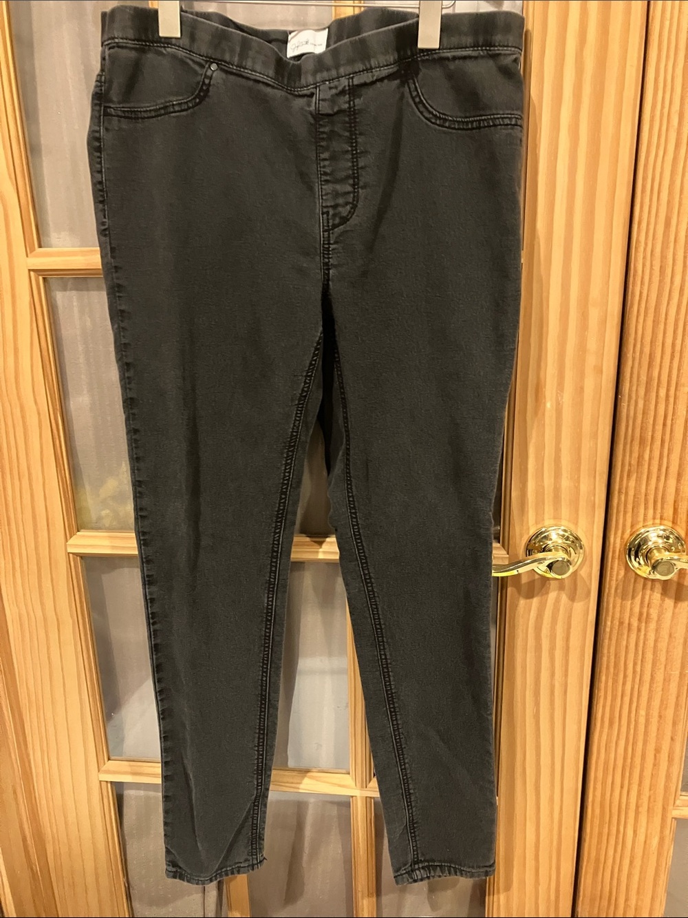 Jaclyn Smith Black Skinny Stretch Jeans